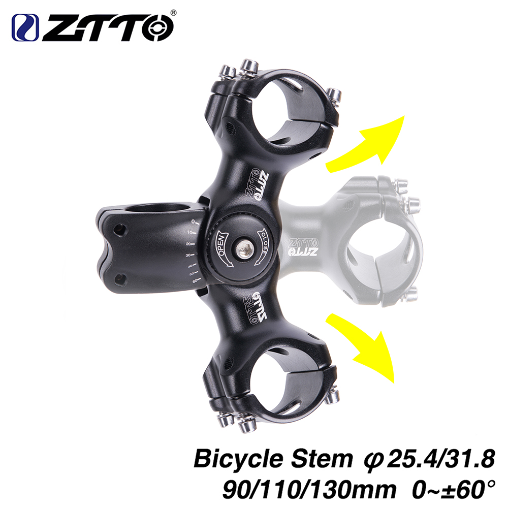 Mountain Biking Xc - Ztto haste ajustável de bicicleta 31.8mm