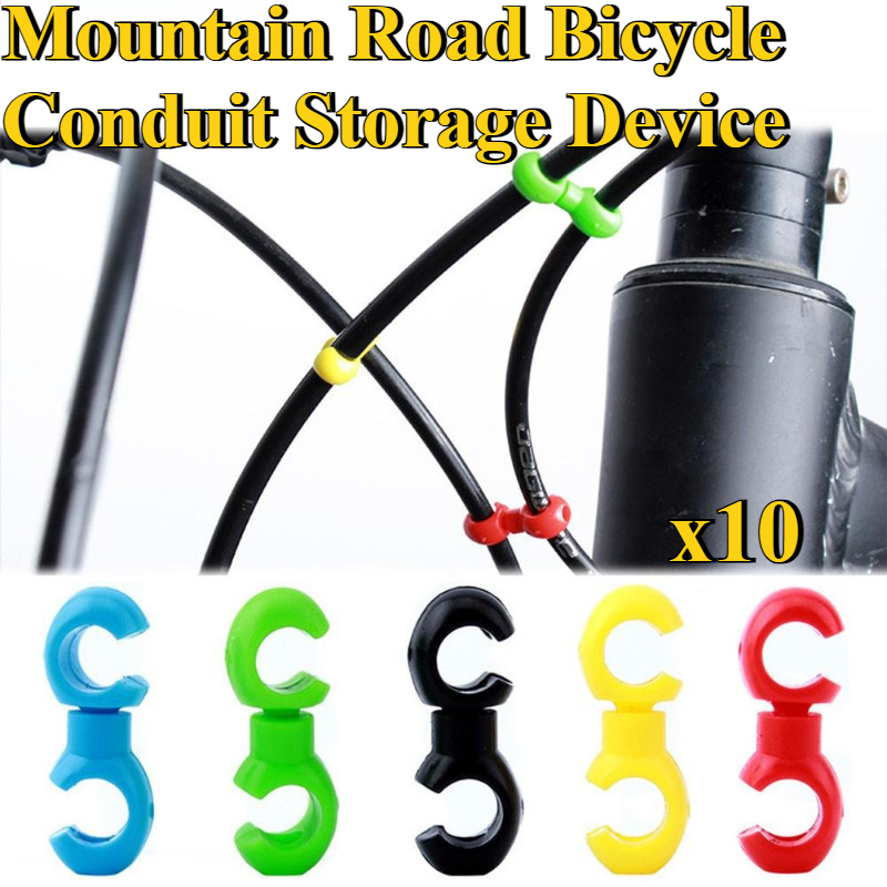 Mountain Biking Kit - Conjunto com 10 Clips de Plástico