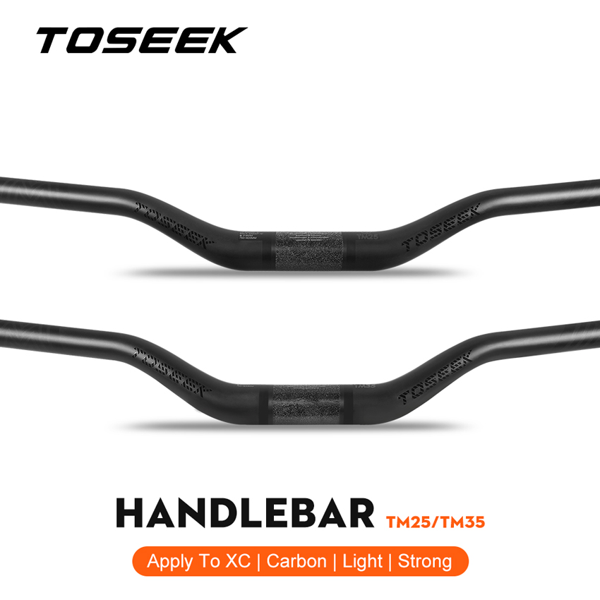 Mountain Biking Xc - Guidão de Bicicleta TOSEEK T800 em