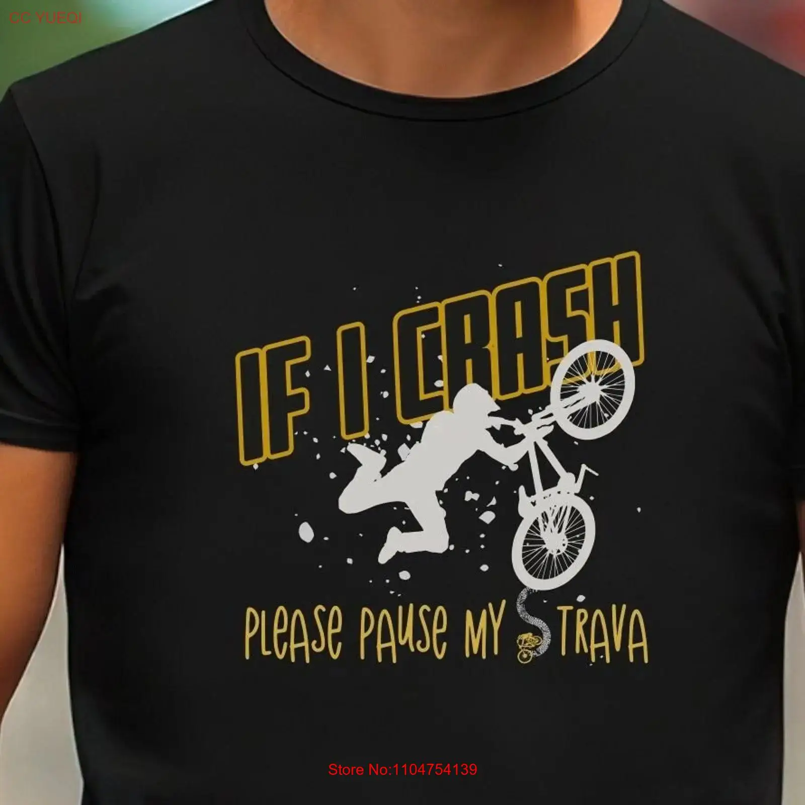 Mountain Biking Gifts - Camiseta engraçada para mountain bike: Se