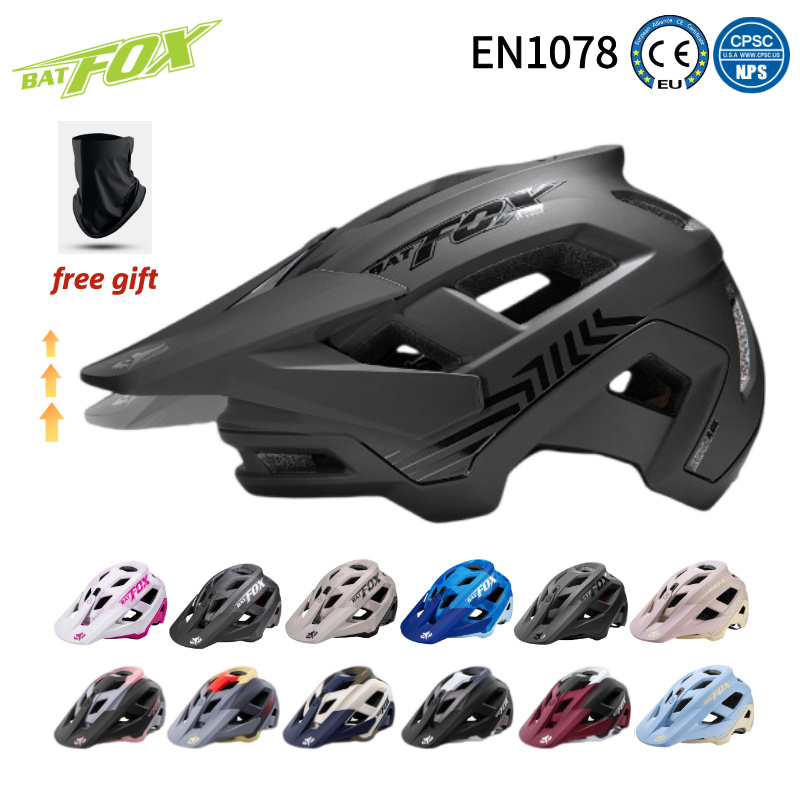 Mountain Biking Gear For Men - Batfox capacetes de bicicleta de montanha