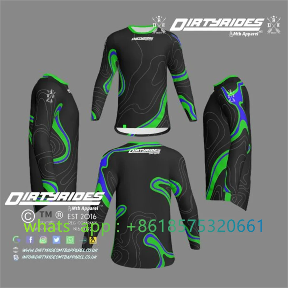 Enduro moto bicicleta camisa m - Mountain Biking Gear For Men avaliação e preço