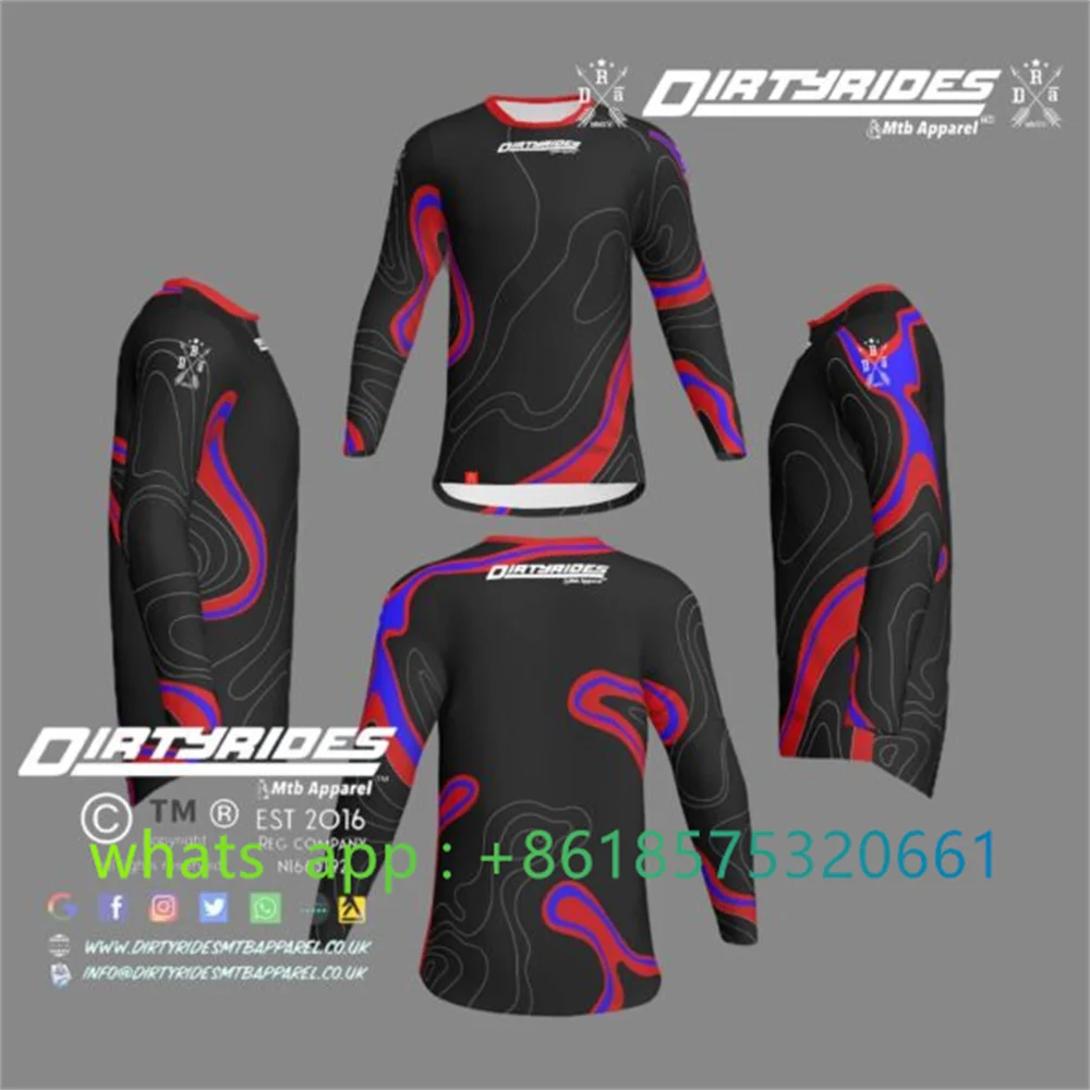 Enduro moto bicicleta camisa m - Mountain Biking Gear For Men avaliação e preço