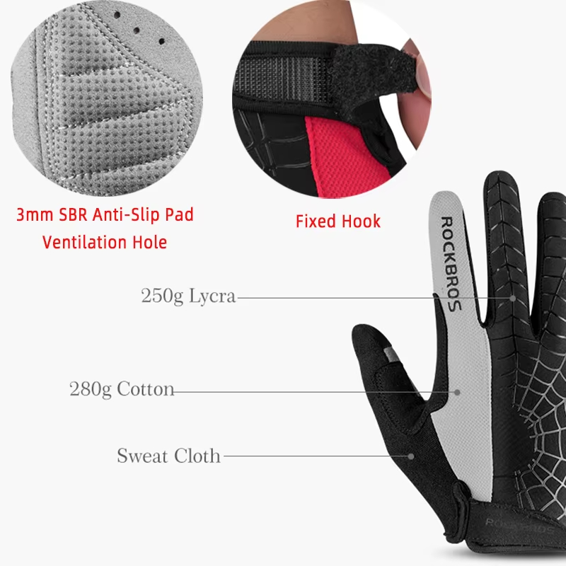 Rockbros primavera luvas de ci - Mountain Biking Gear For Men avaliação e preço