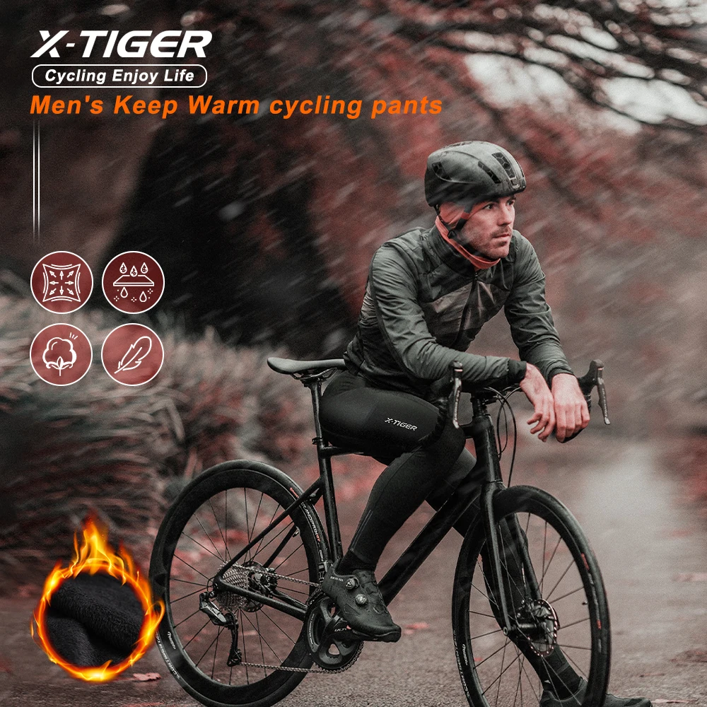 Calças de Ciclismo X-TIGER par - Mountain Biking Gifts avaliação e preço
