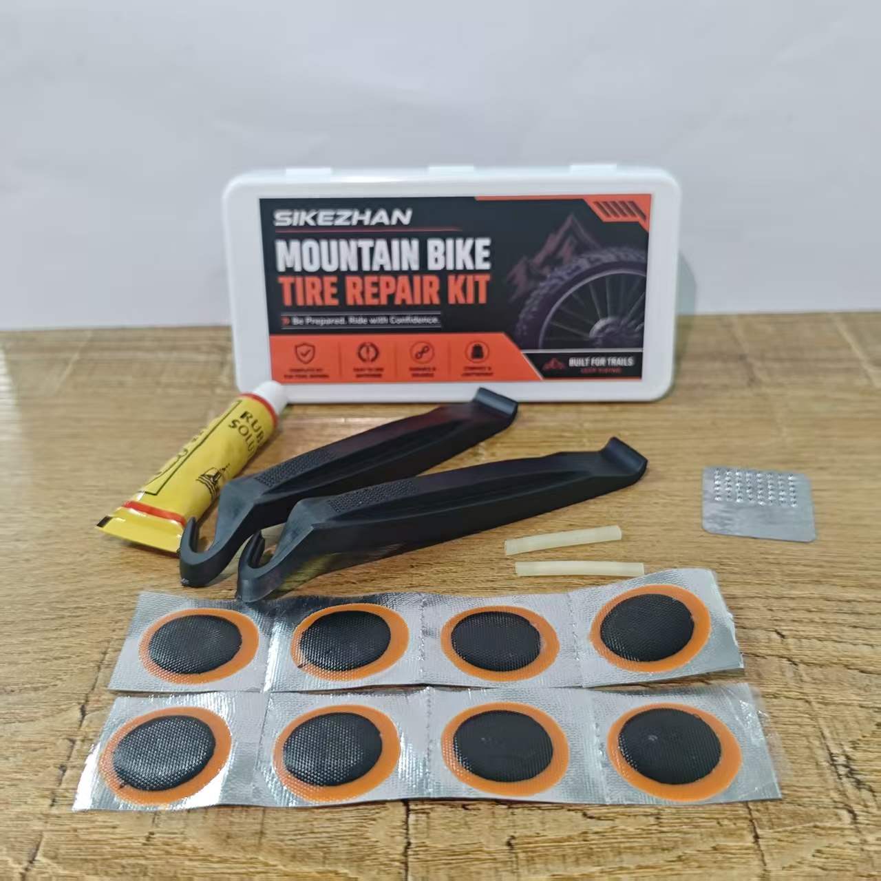 Kit de Reparo de Pneus de Borr - Mountain Biking Kit avaliação e preço