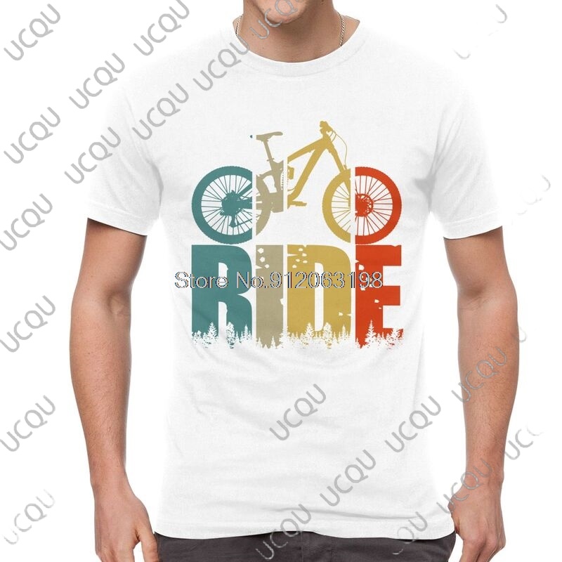 Camiseta masculina de algodão  - Mountain Biking Gifts avaliação e preço
