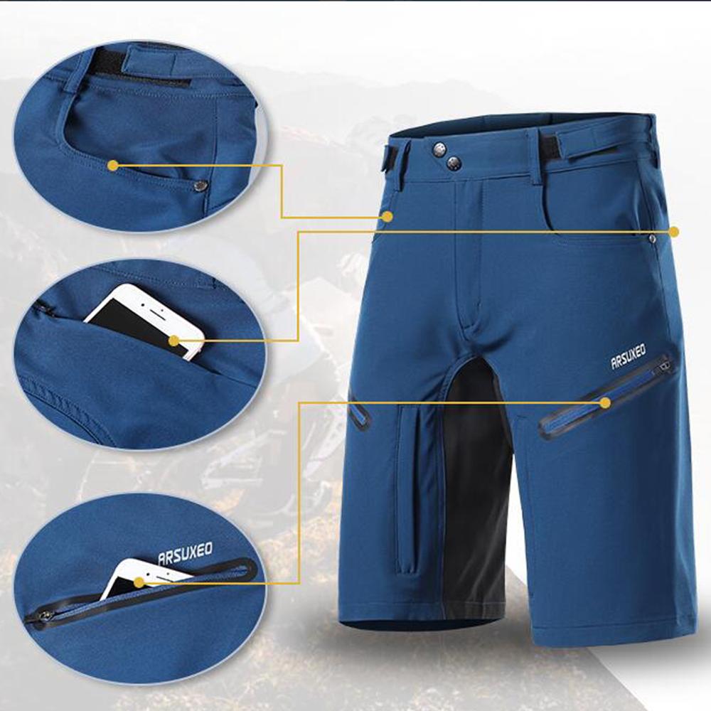 ARSUXEO Shorts de Ciclismo Mas - Mountain Biking Overalls avaliação e preço