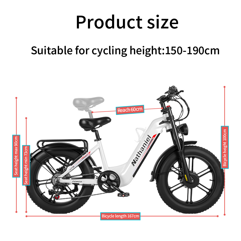 Bicicleta Elétrica de 20'' com - Mountain Biking Gear For Men avaliação e preço