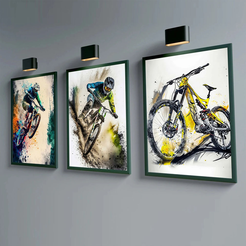 Mountain bike esportes arte da - Picture Of Mountain Biking avaliação e preço