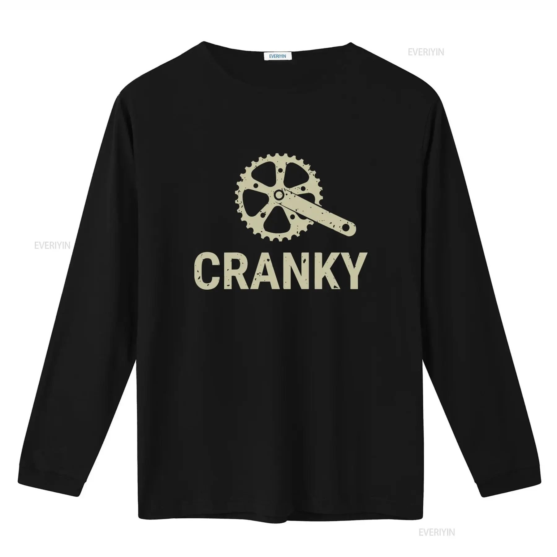 Camiseta Cranky com design vin - Mountain Biking Gear For Men avaliação e preço
