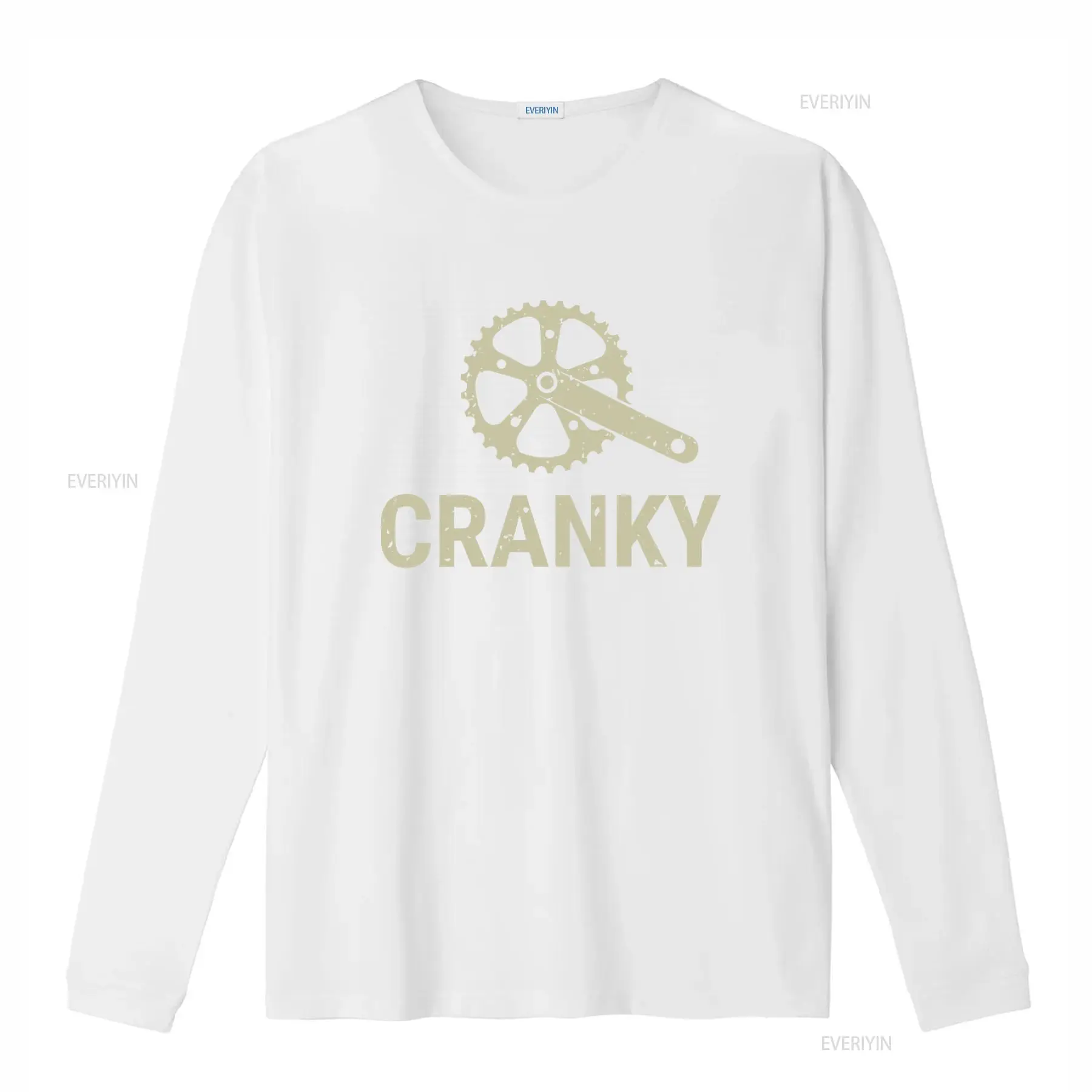 Camiseta Cranky com design vin - Mountain Biking Gear For Men avaliação e preço